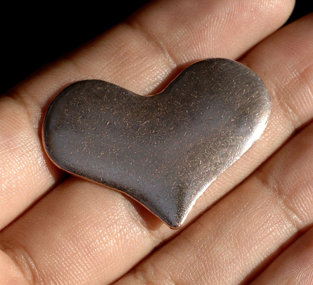 36mm x 27mm Heart Shape Variety of Metal, Charms for Jewelry Making Metalworking