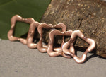 Copper Frame 24g 18mm for Metalworking Blanks Enameling Stamping Texturing