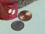 Copper, Brass, Bronze or Nickel Silver Disc 18mm 24g Enameling Stamping Soldering Blanks - 6 Pieces